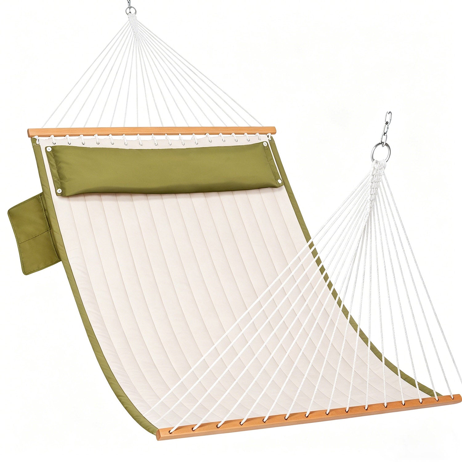 12 FT Stylish Color-Block Double Quilted Hammock
