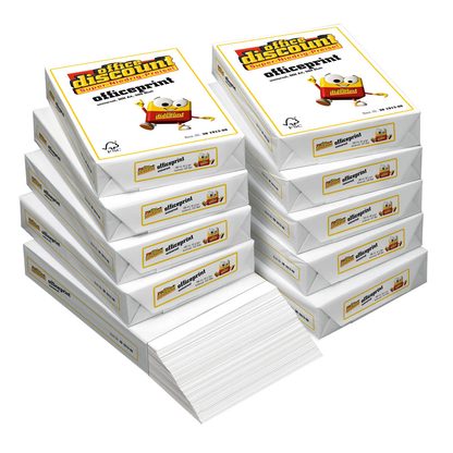 office discount Kopierpapier officeprint universal DIN A4 80 g/m² 10x 500 Blatt