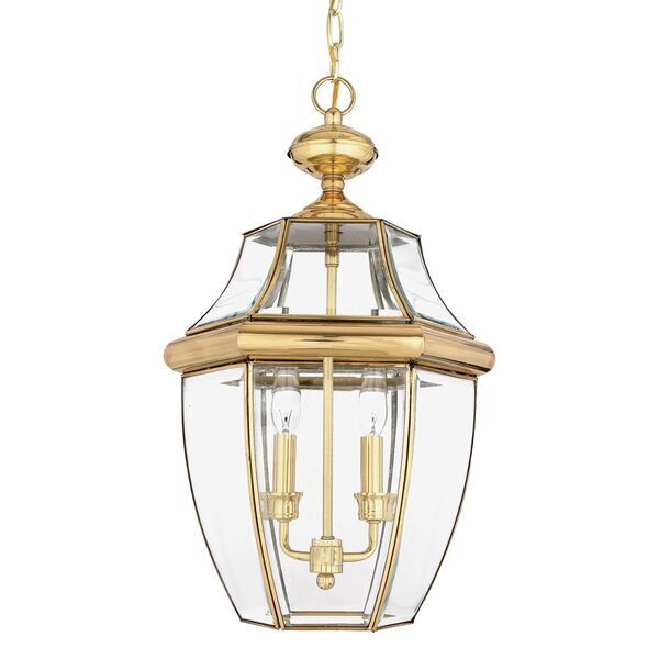Outdoor Pendant Light Brass Glass Adjustable Stainless Steel