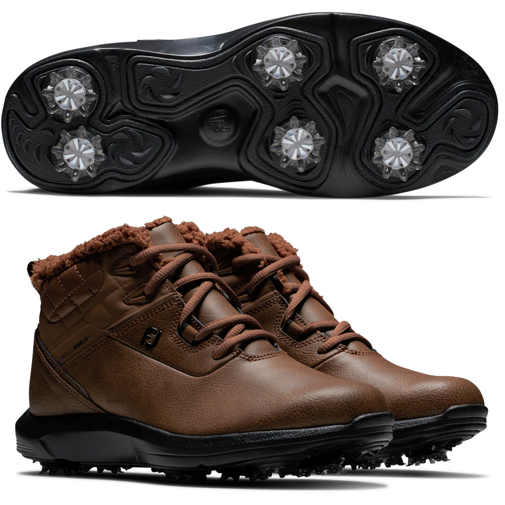 Footjoy Boot Winter Damengolfschuh braun Größe 37