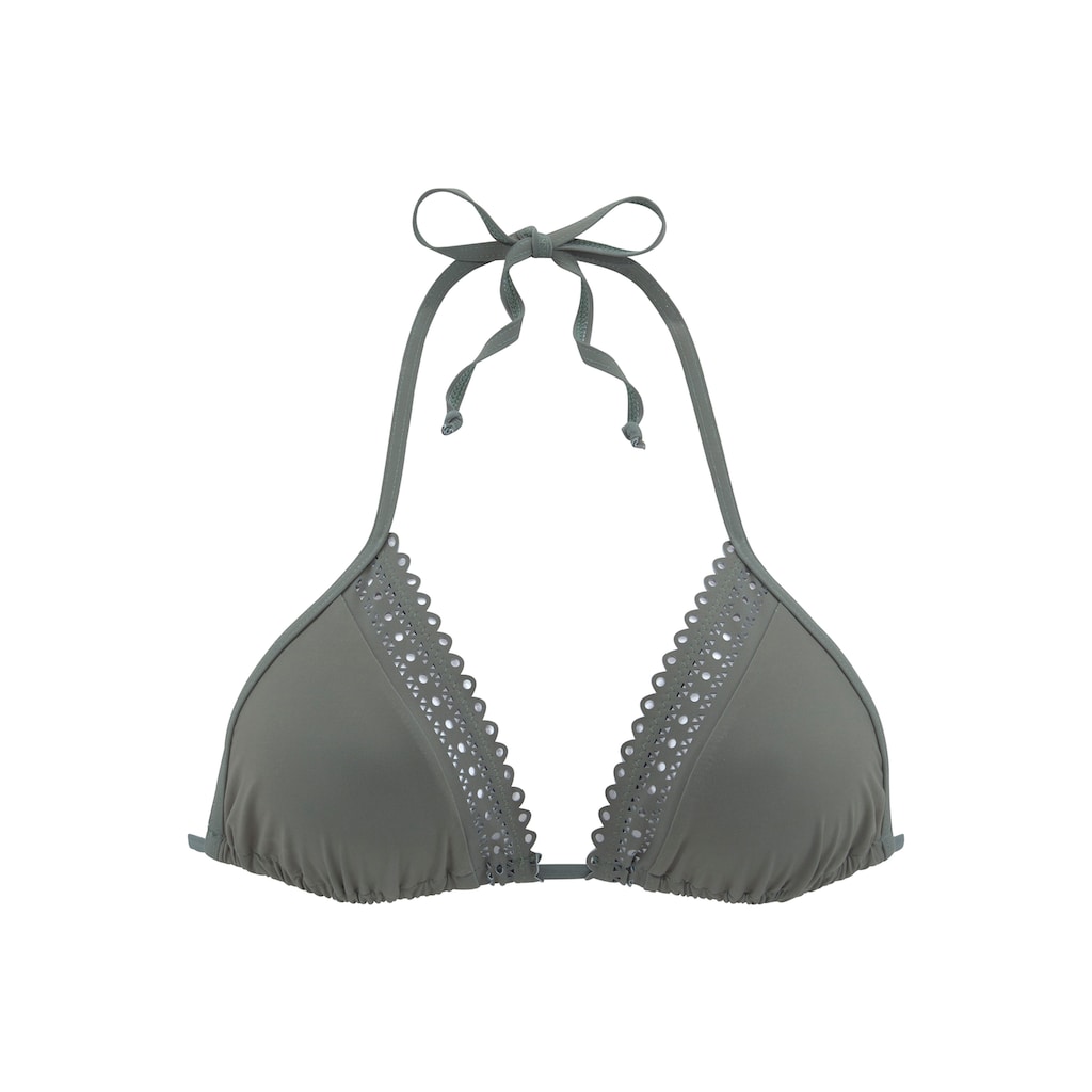 s.Oliver Triangel-Bikini-Top »Aiko« mit Häkeloptik