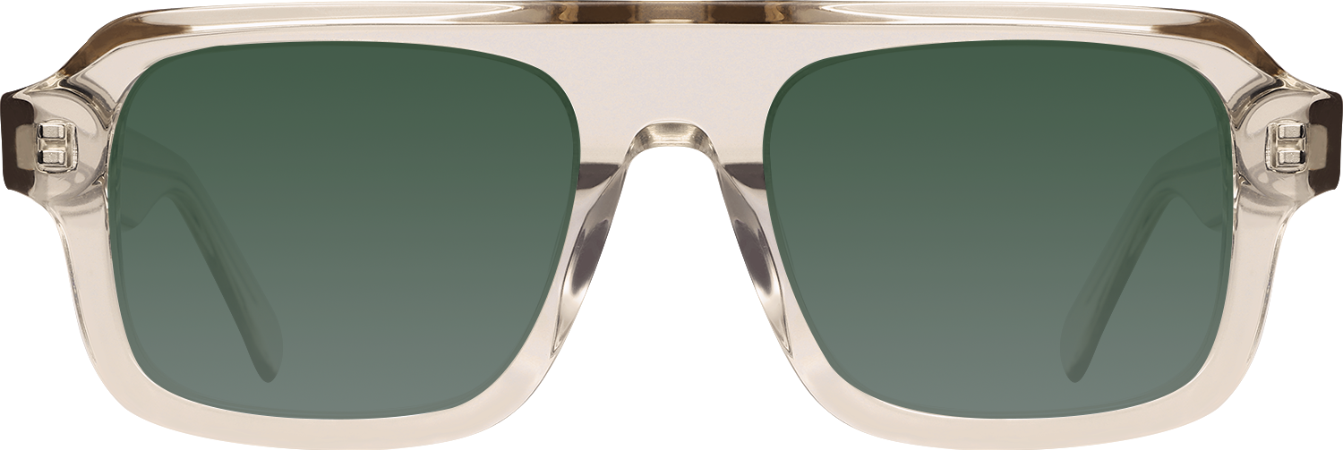 Sonnenbrille in Hellbraun