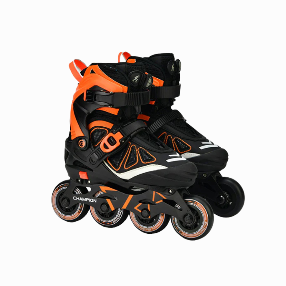 Micro Champion Orange/Schwarz