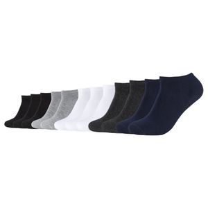 Camano Sneaker Socks for Men and Women - CA-Soft Organic Cotton Pack of 12