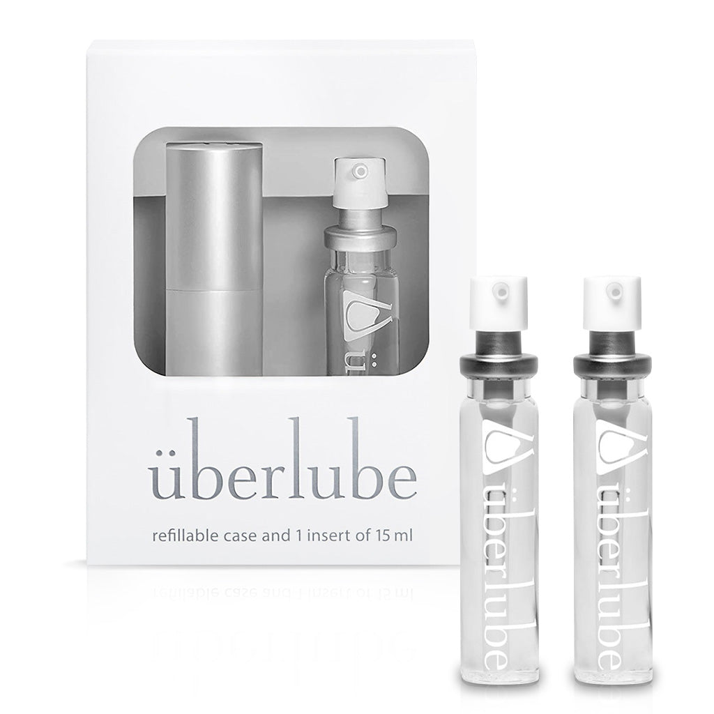 Uberlube Good-to-Go Travel-Sized Set with Extra Refills
