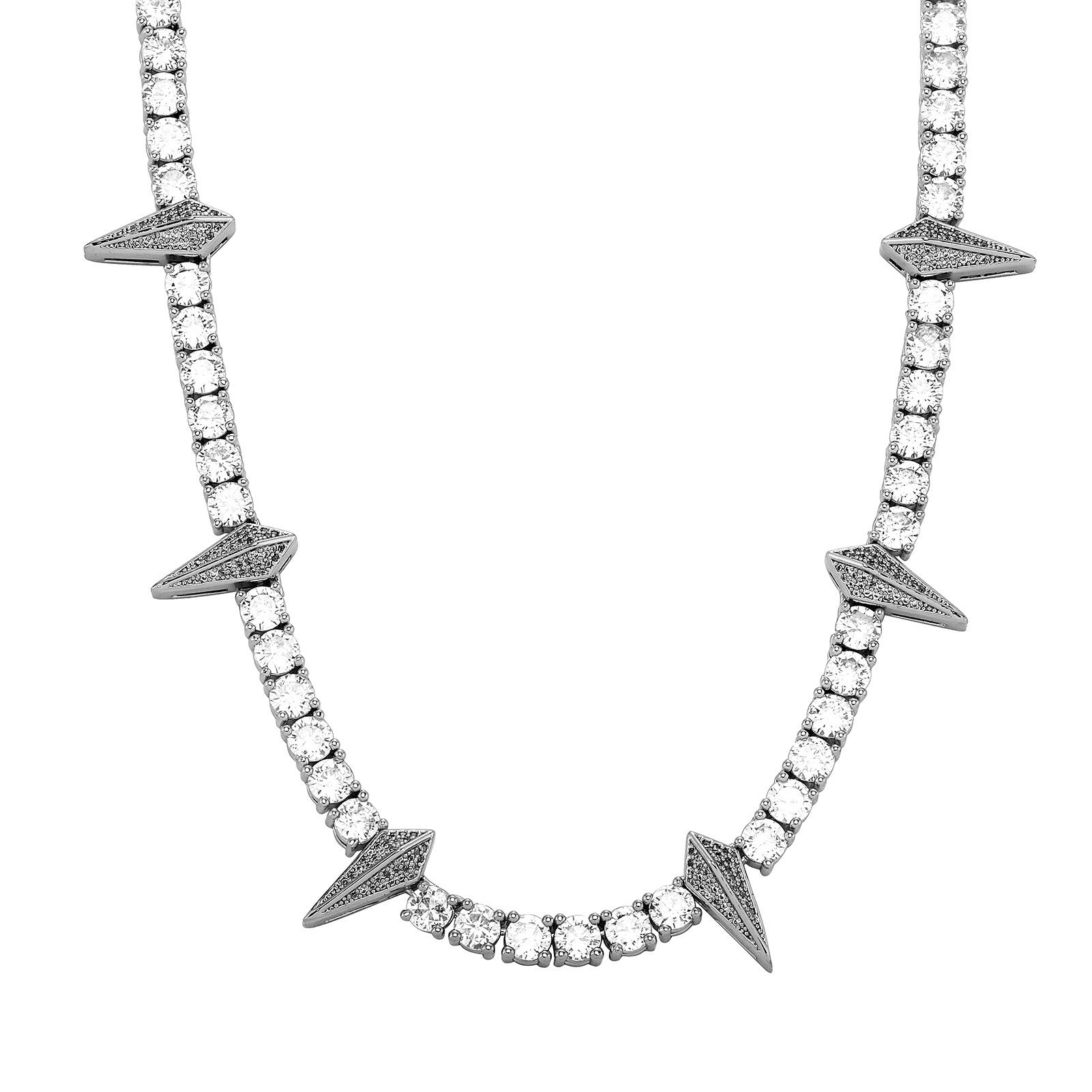 Iced Spike Tennis Chain