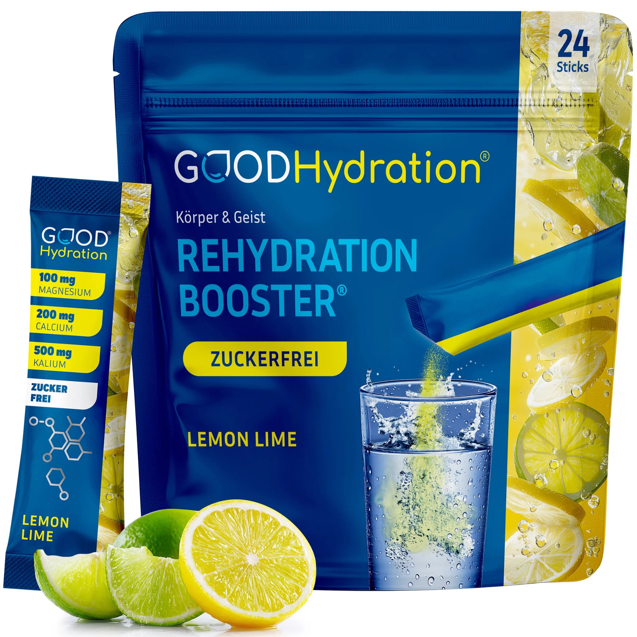 GOOD Hydration Rehydration Booster - Zitrone Limette