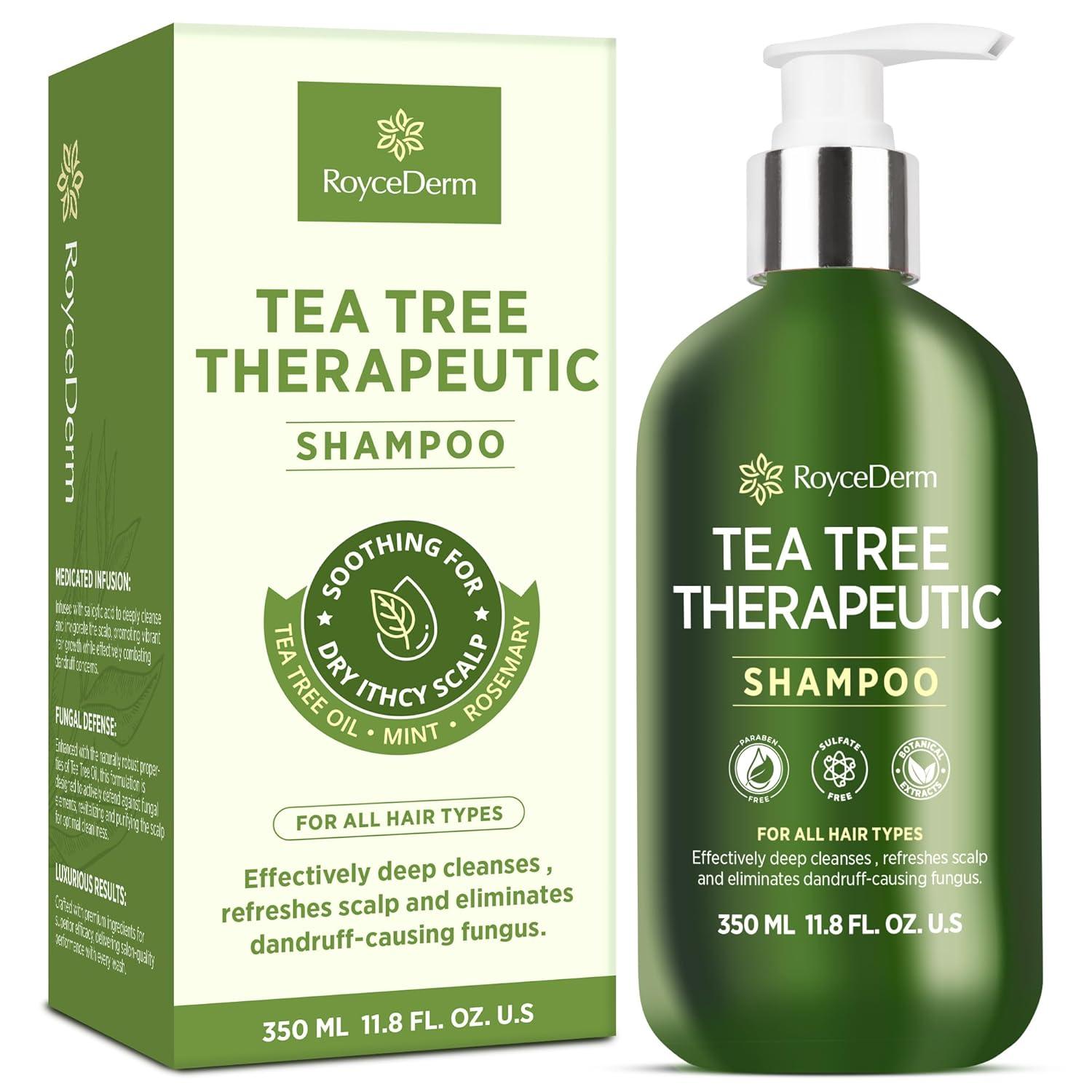 Teebaum Antifungal Shampoo - Tiefenreinigung für die Kopfhaut