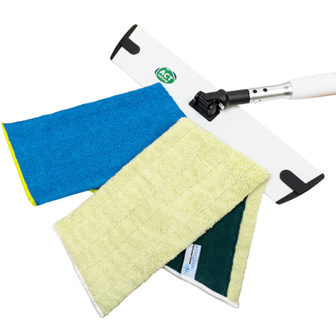 40er Wischer-Set mit 2 Mopps