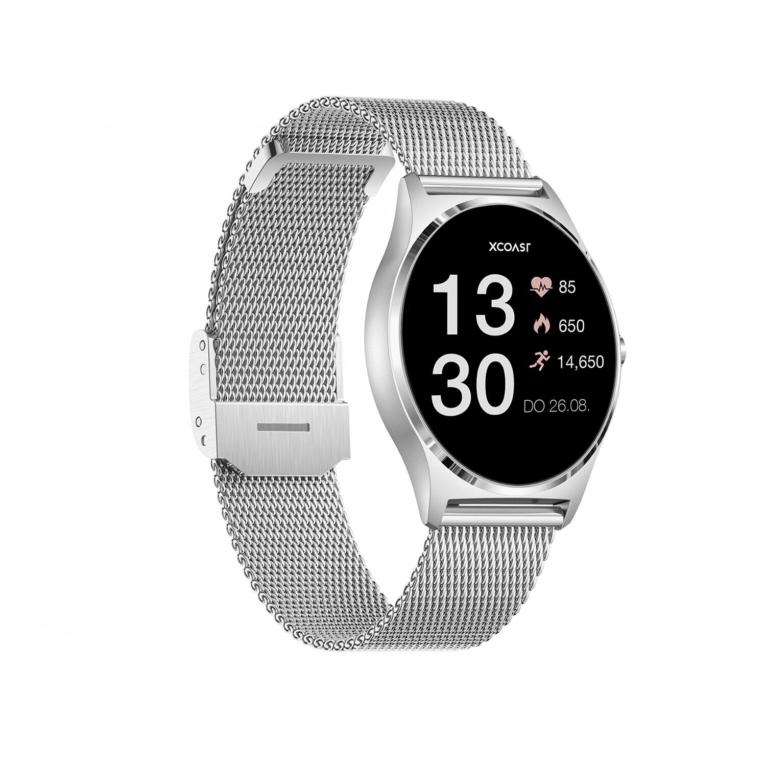 JOLI XC PRO | Damen Smartwatch rund silber