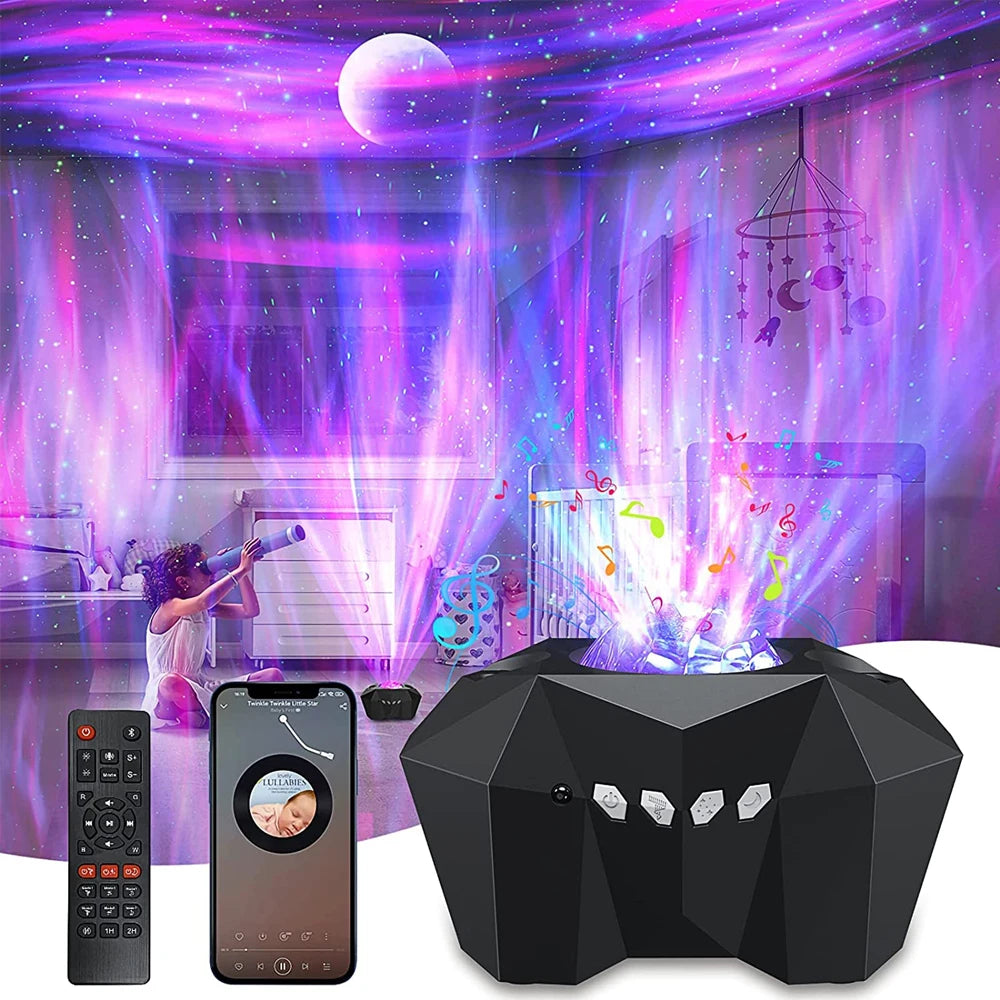 Aurora Borealis Northern Lights Galaxy Star Projector | Upgraded Version