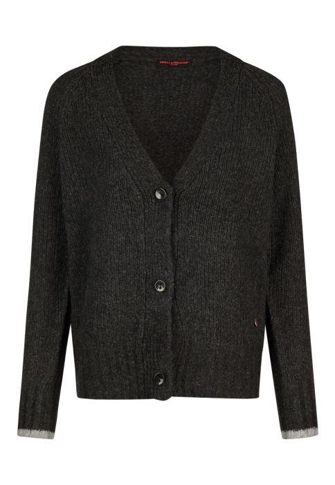 Klassische Strickjacke mit V-Ausschnitt – Frieda & Freddies