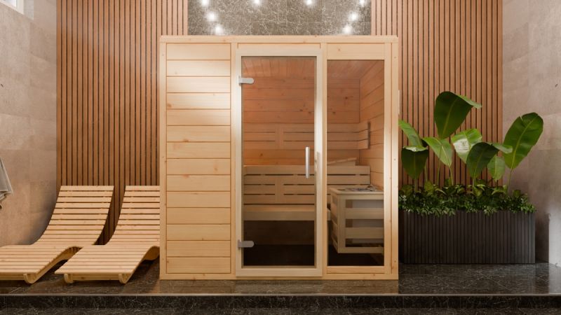 Solid Wood Sauna Espoo 4 Corners