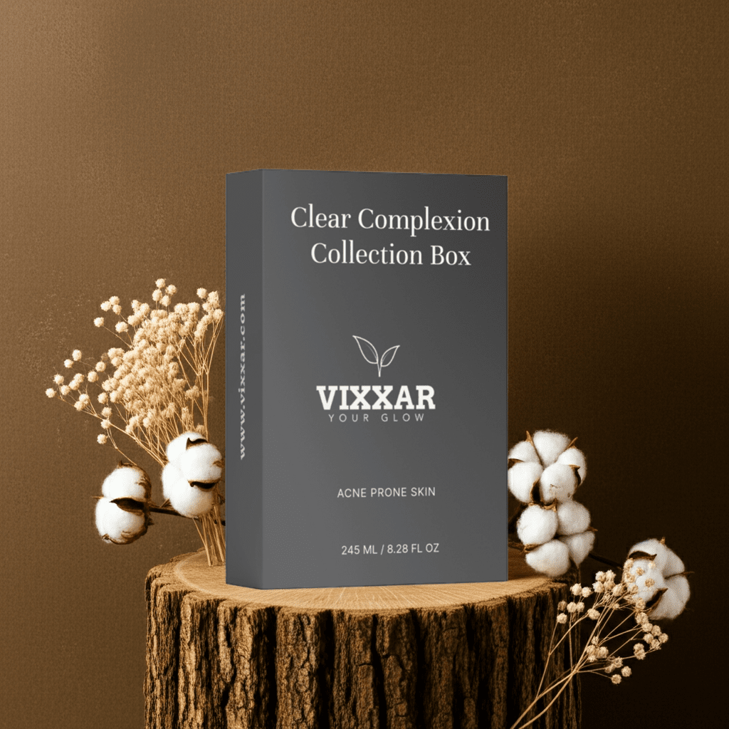 Klarsicht-Kollektion Box – Retinol-Alternative Serum + Anti-Aging Tagescreme + Klärendes Gel