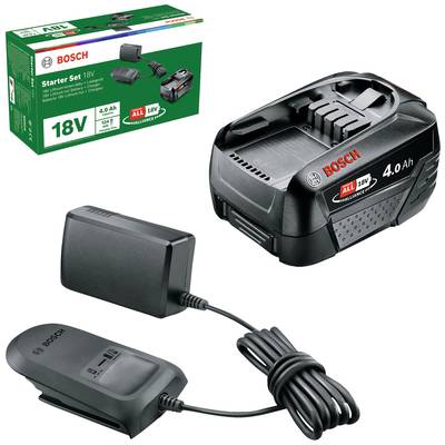 Bosch Home and Garden 18V Starter Kit (4Ah + AL18V-20)