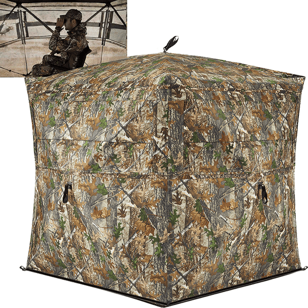 FLASH SALE VisX/VisMax See Through Hunting Blind, Pop Up Ground Deer Blind