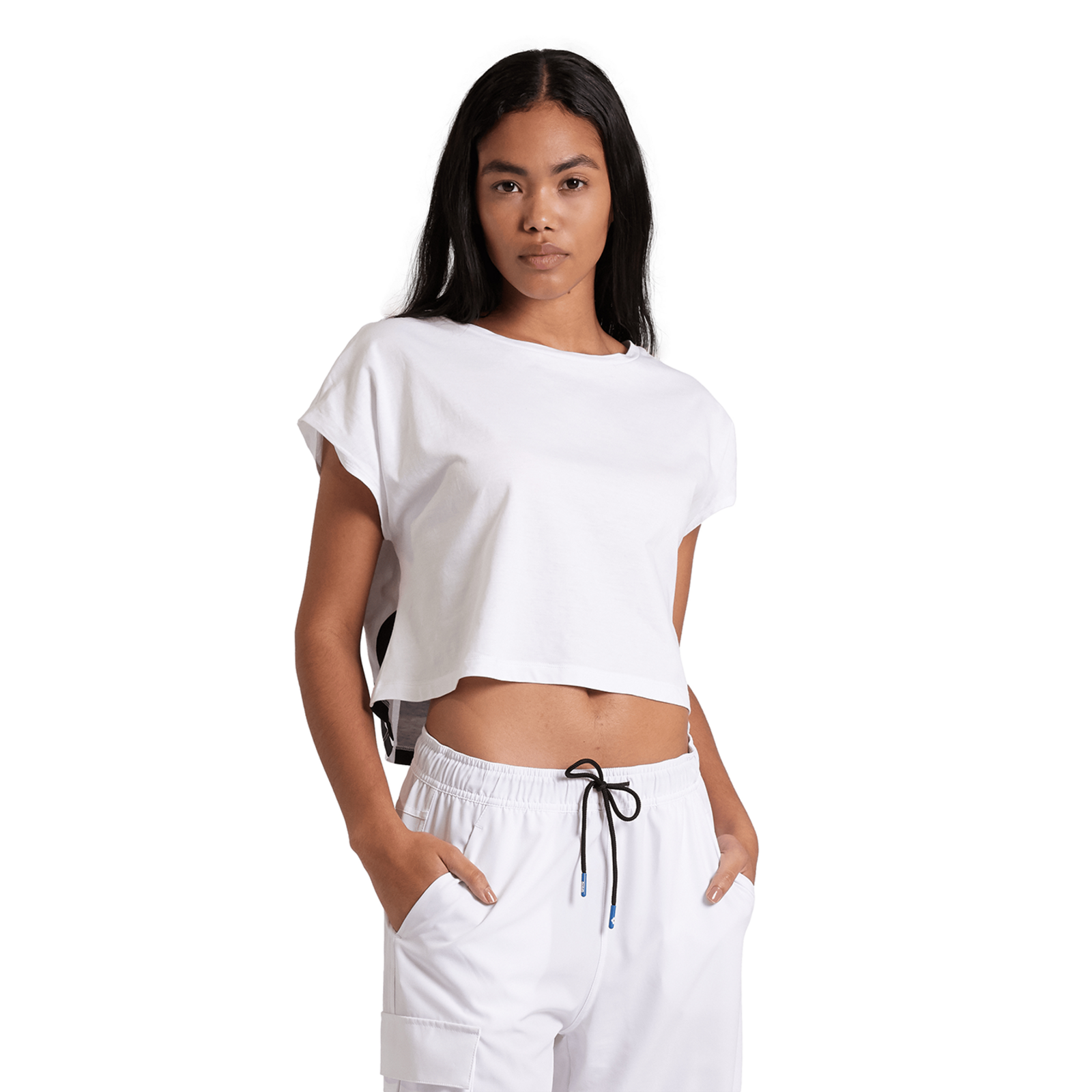 W Arena Logo Crop T-Shirt