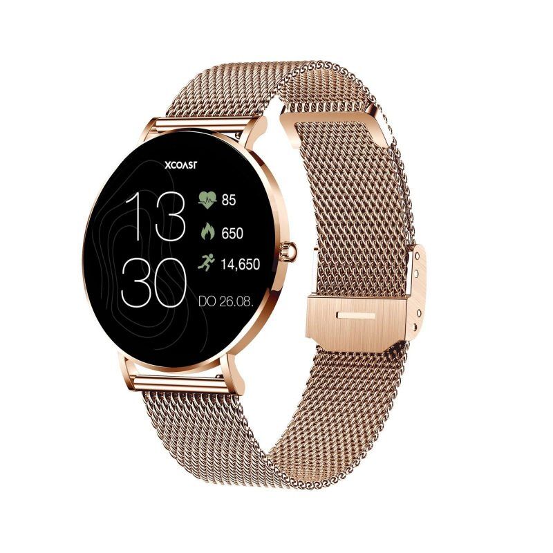 SIONA 2 Damen Smartwatch Roségold – Fitnessuhr, AMOLED, IP68, 7 Tage Akku