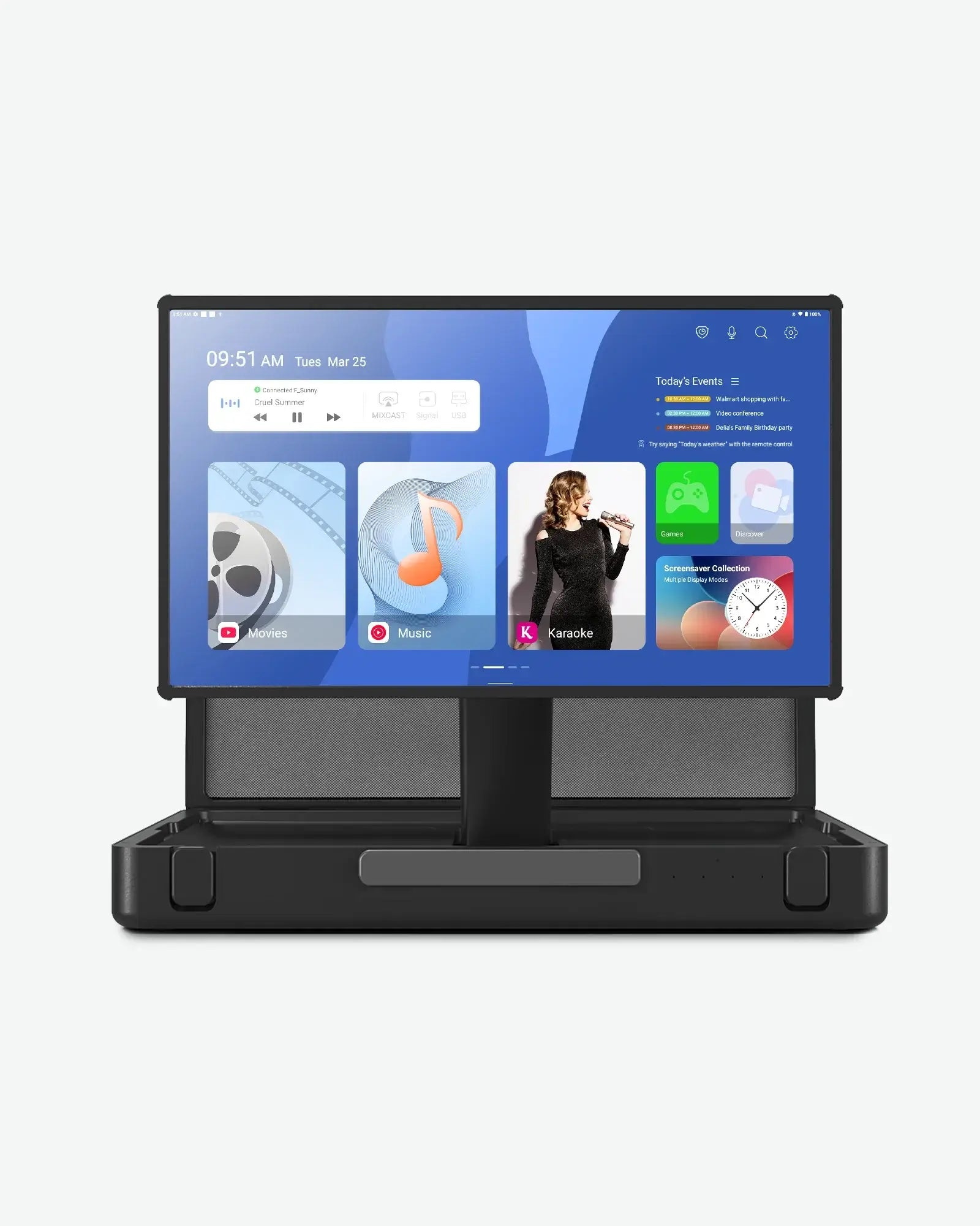 Apolosign PackGo 27" Briefcase Portable TV