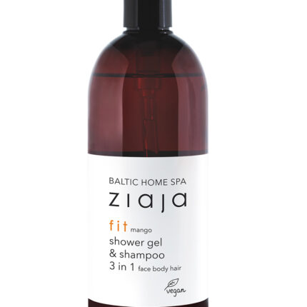Ziaja – BALTIC HOME SPA Ziaja Fit Mango Shower Gel & Shampoo 3 in 1, 500ml