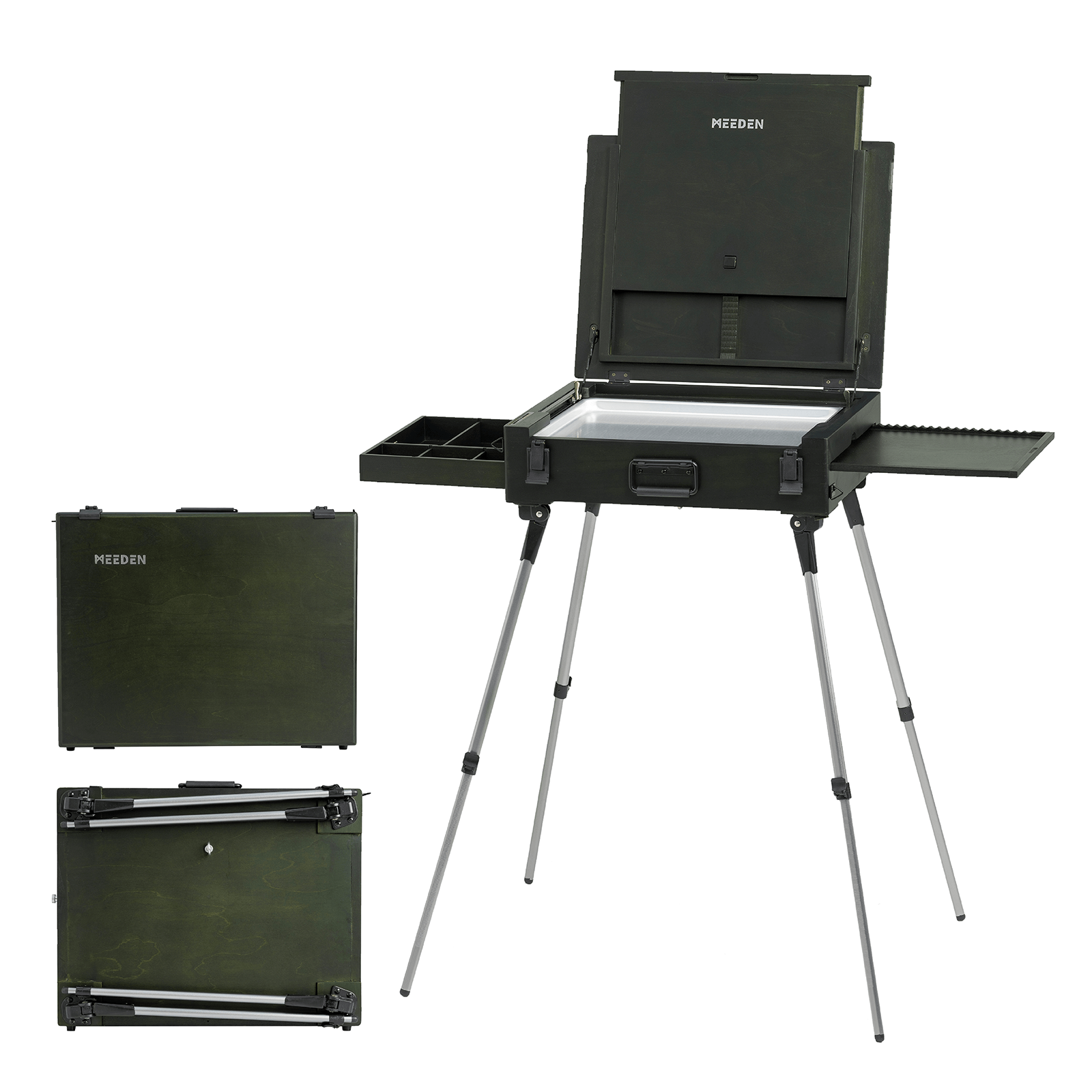 MEEDEN PRO Portable Boxwood French Easel Box