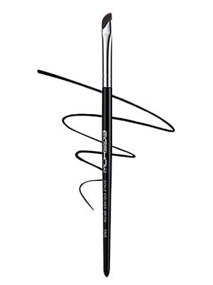 E865 - Curved Angled Eyeliner Brush - Black