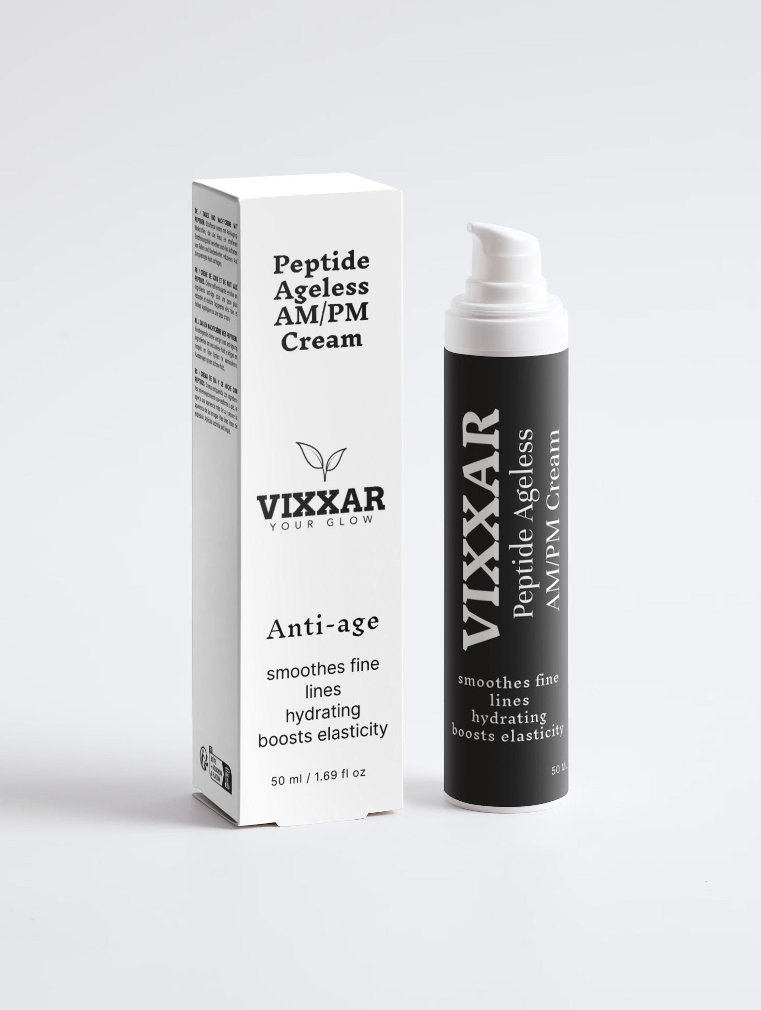 Peptid-Feuchtigkeitscreme mit Hyaluronsäure | Anti-Aging-Gesichtscreme