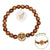 Olivenholz Armband mit Sternzeichen
