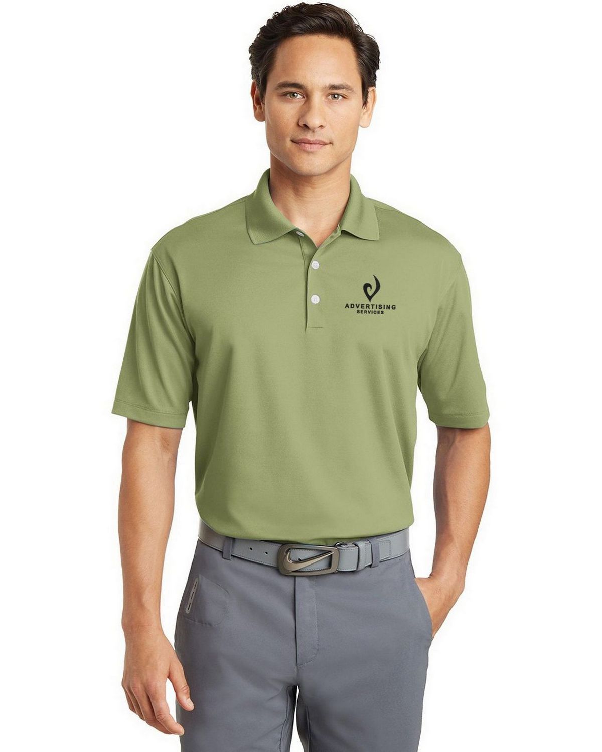 Nike Golf 363807 Dri-FIT Mikrofaser Pique Polo