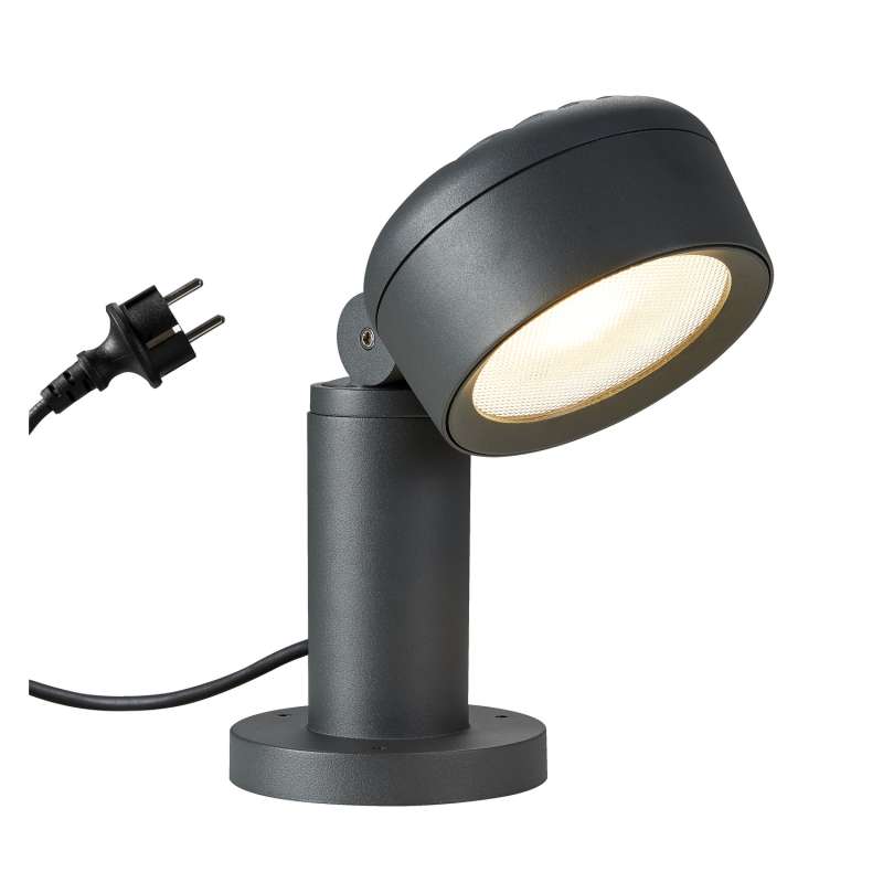 SLV ESKINA 30, Outdoor Floor Lamp, Anthracite, 3000/4000K, IP65, Dimmable