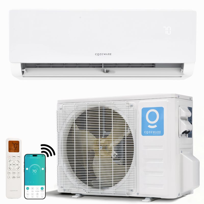 COZEWARE E-Save Series 18000 BTU 20 SEER2 Mini-Split-Klimaanlage mit AI-Chip, 230V