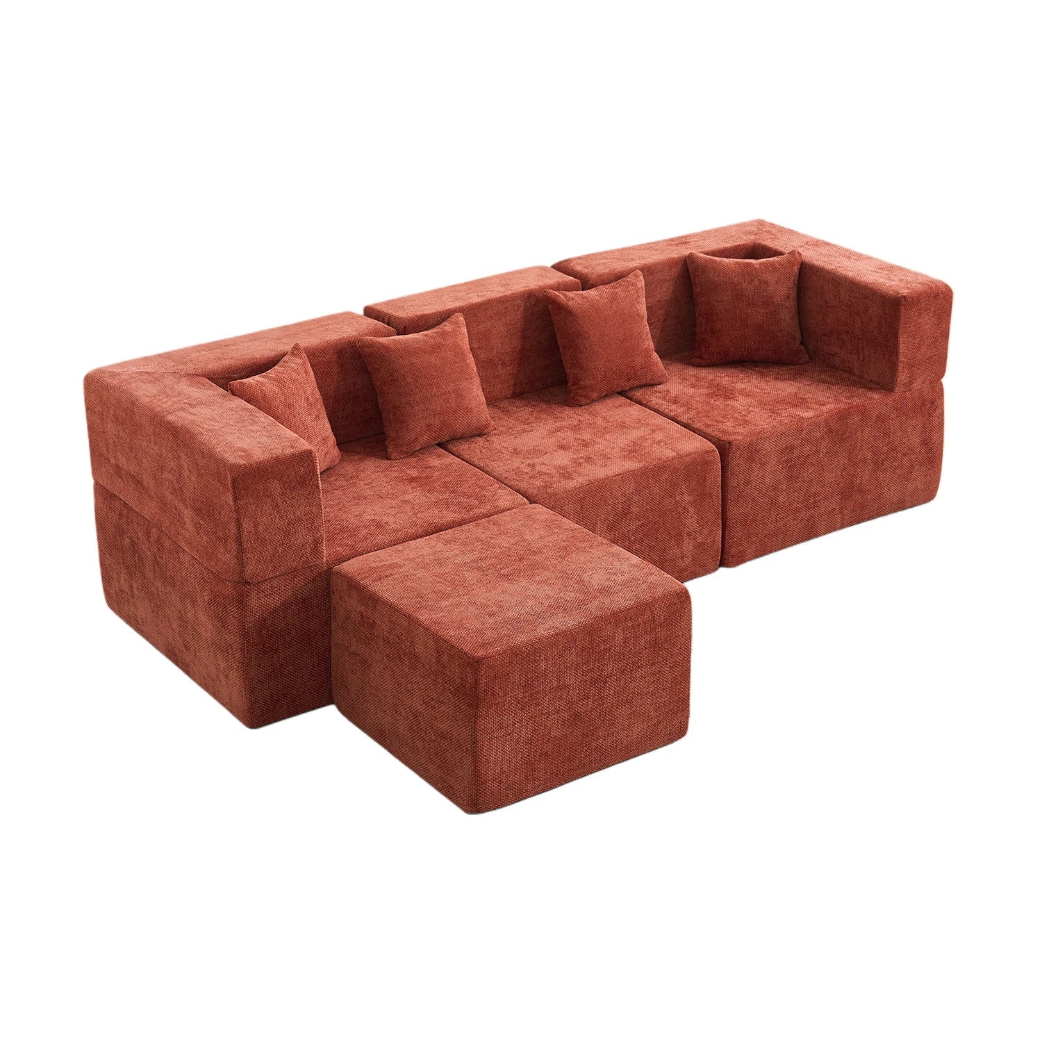 L-förmiges modulares Sofa