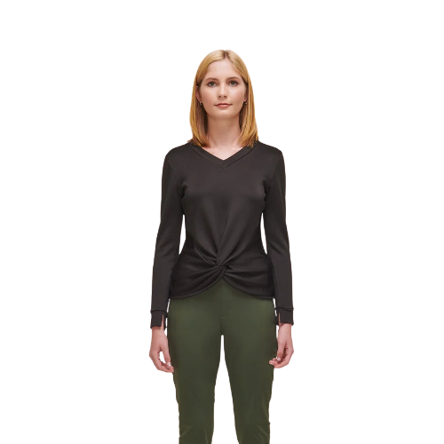 Della Knotenfront Sweatshirt