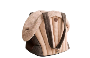 Dog Carrier Bag | “Seashell King Woof” by Owleys