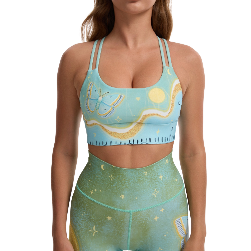 Dreamscape Strappy Sport-BH