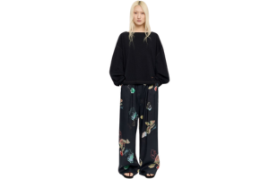 Joggerhose fließend Chamäleon