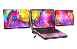 DuoTrek LR13U Dual 4K+ 13.4-inch Screens for High-end Laptops