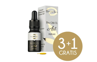 Economy set 3 + 1 free organic CBD oil Art Nature – 12%