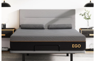 EGOHOME Black 12" Mattress