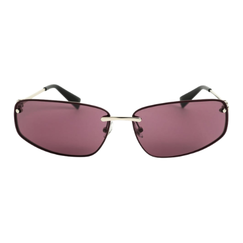 Elias Silber Rechteck Sonnenbrille