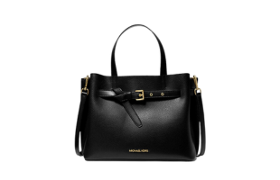 Emilia Tasche aus gewalktem Leder, groß