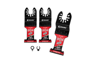 EZARC Gen 4 Obsidian Carbide Oszillier-Sägeblätter für Hartmetall, Nägel, Schrauben