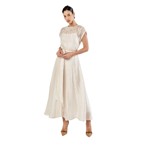 Felicity Jacquard Anlasskleid