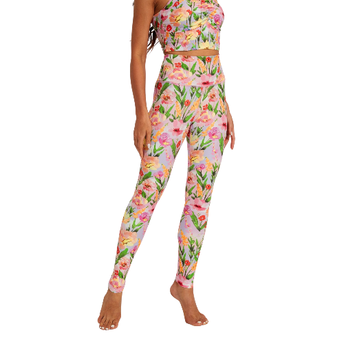 Floral Paradise Hohe Taille Leggings