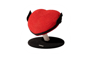 Fliegender Herz-Kratzbaum