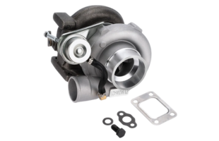 For GT2871 GT2860 SR20 CA18DET Upgrade Turbo Tubocharger 350HP 0.6 A/R 0.64 A/R 5-Bolt Flange Universal Oil+Water Cooling
