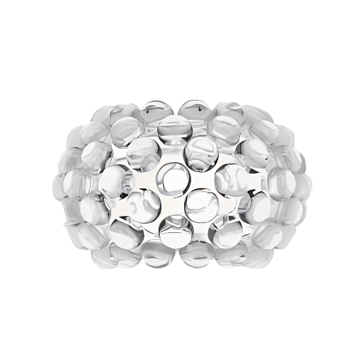 Foscarini Caboche Plus Parete Wandleuchte piccola | transparent