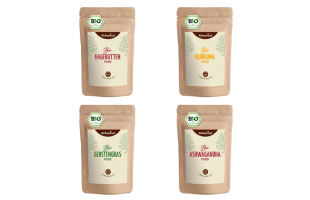 Goldene Milch Mischung 4er Bio Set