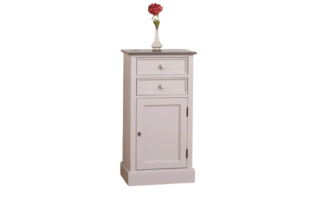 Gray Side Table in Country House Style
