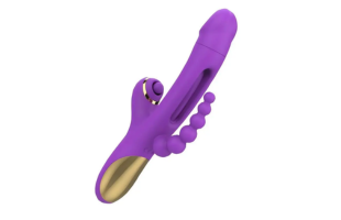 HERJOY Analperlen Provokation des Hinterhof-Tapper- und Sauger-Vibrators